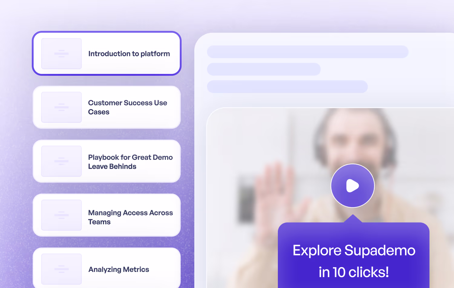 Adapted for every stage of the customer lifecycle