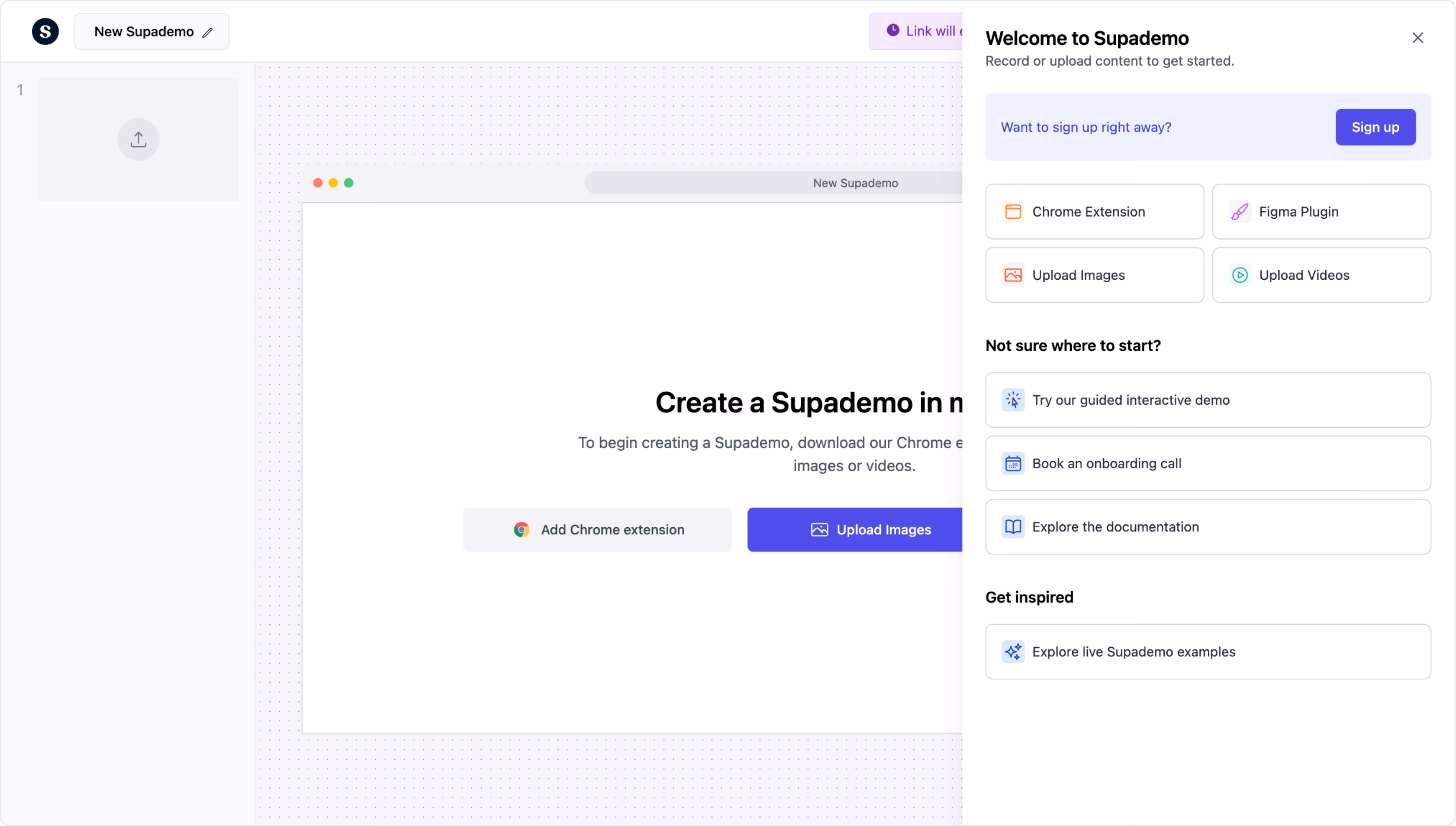 Supademo interactive demo builder with hotspots and branching