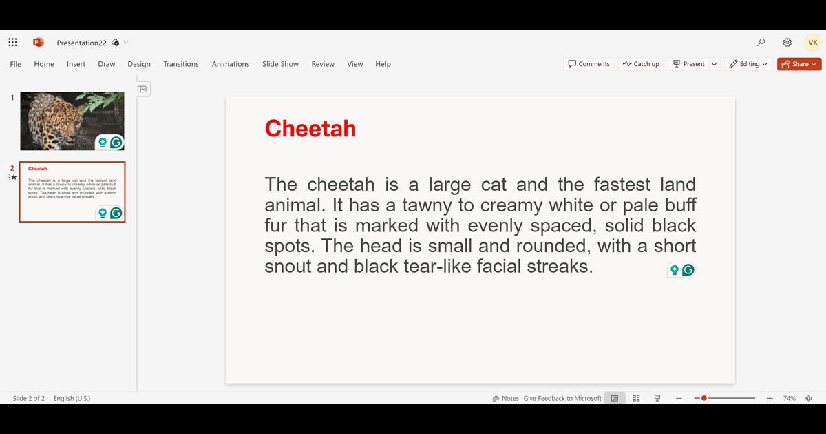 How to Remove Animation from PowerPoint screenshot