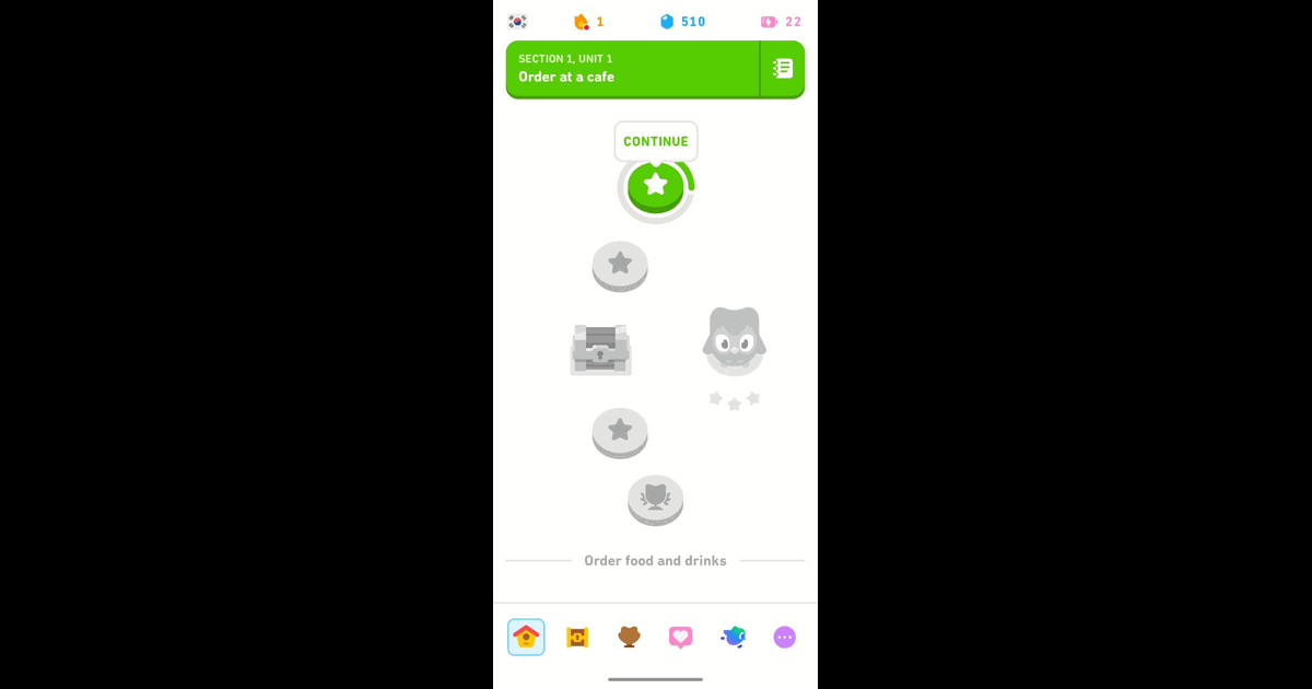 Delete a Course in Duolingo
