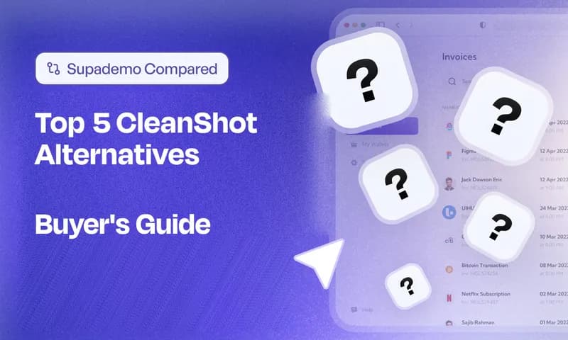 Top 5 CleanShot Alternatives — compared by Supademo