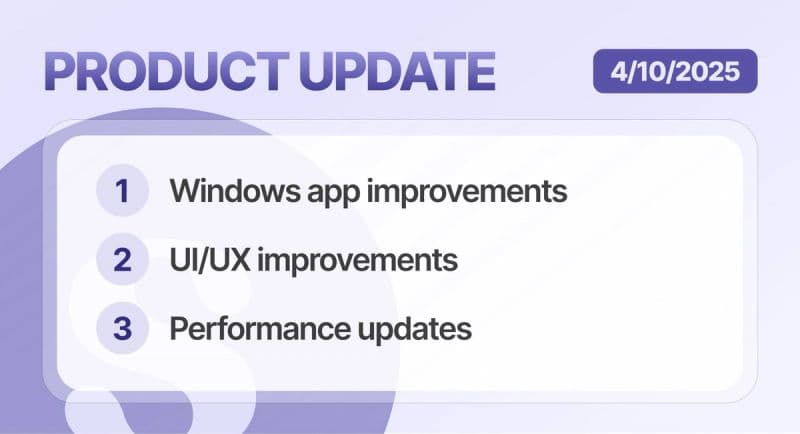 Windows App Improvements, Audio on Chapters, UI/UX Upgrades