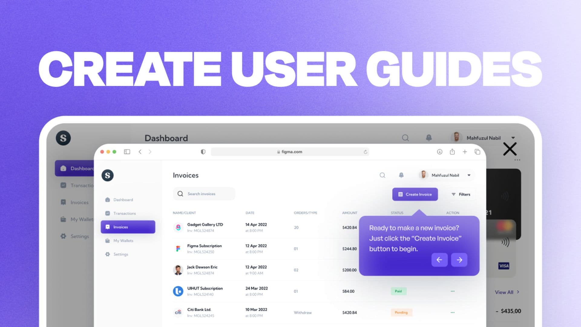 How to Create User Guides