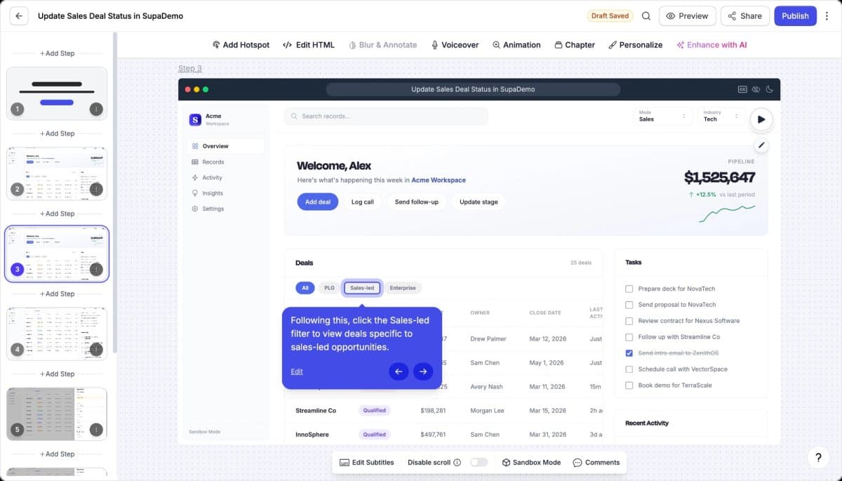 Edit using the UI or via the MCP