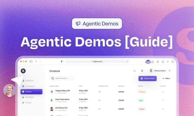 What are agentic demos? How they work and where they fit