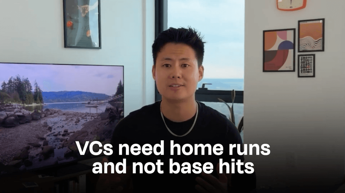 VCs need home runs and not base hits  -  venture funds are structured to find massive outcomes