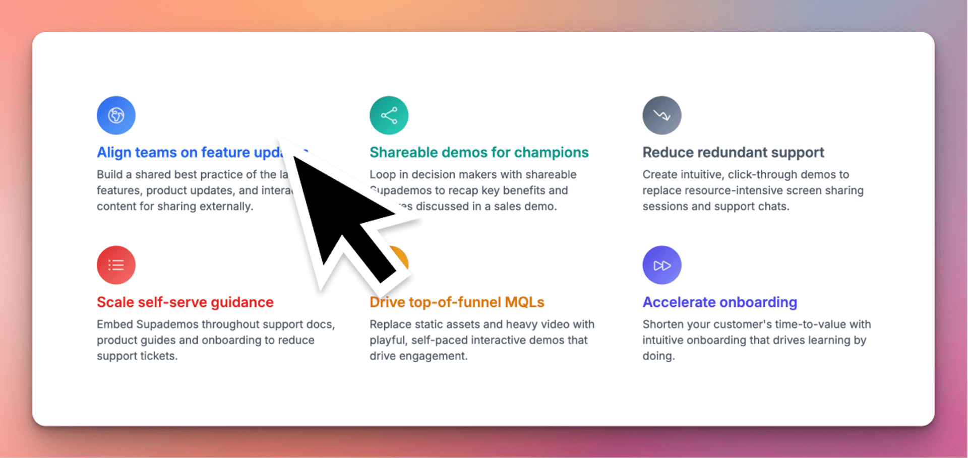 Top 6 Interactive Product Demo Use Cases You Need to Know