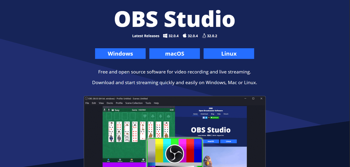OBS studio, a strong Loom alternative for game recordings
