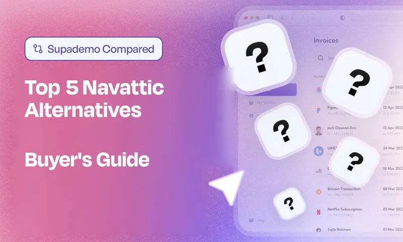 Top Navattic Alternatives — compared by Supademo
