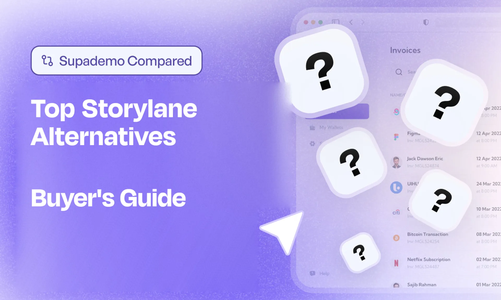 Top Storylane Alternatives — compared by Supademo