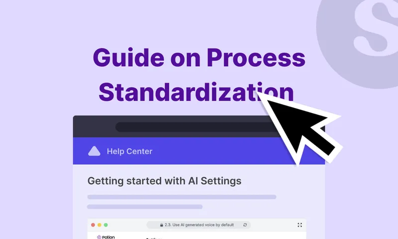 Process Standardization: A Complete Guide 2025