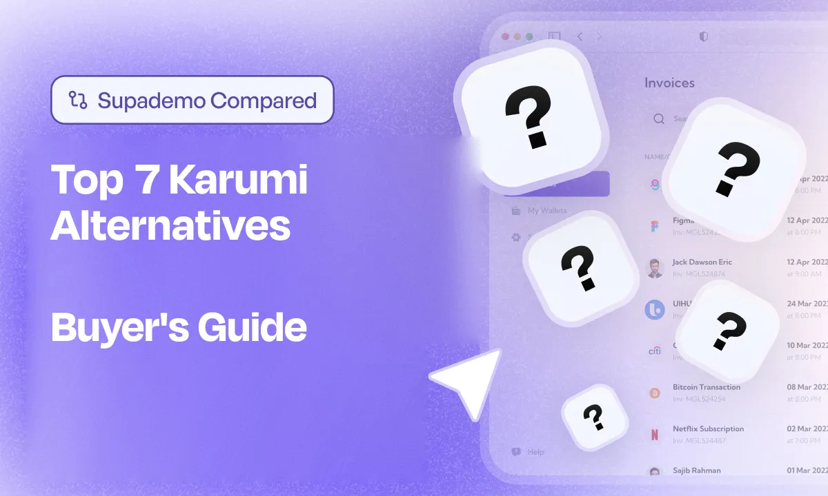 Top 7 Karumi Alternatives — compared by Supademo