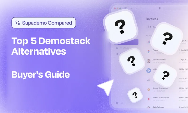 Five best Demostack alternatives compared by architecture, pricing, and use case