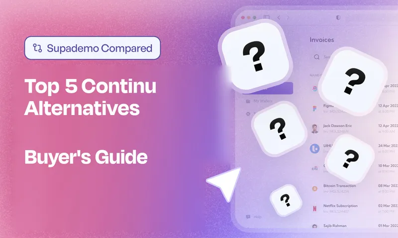 Top 5 Continu Alternatives — compared by Supademo