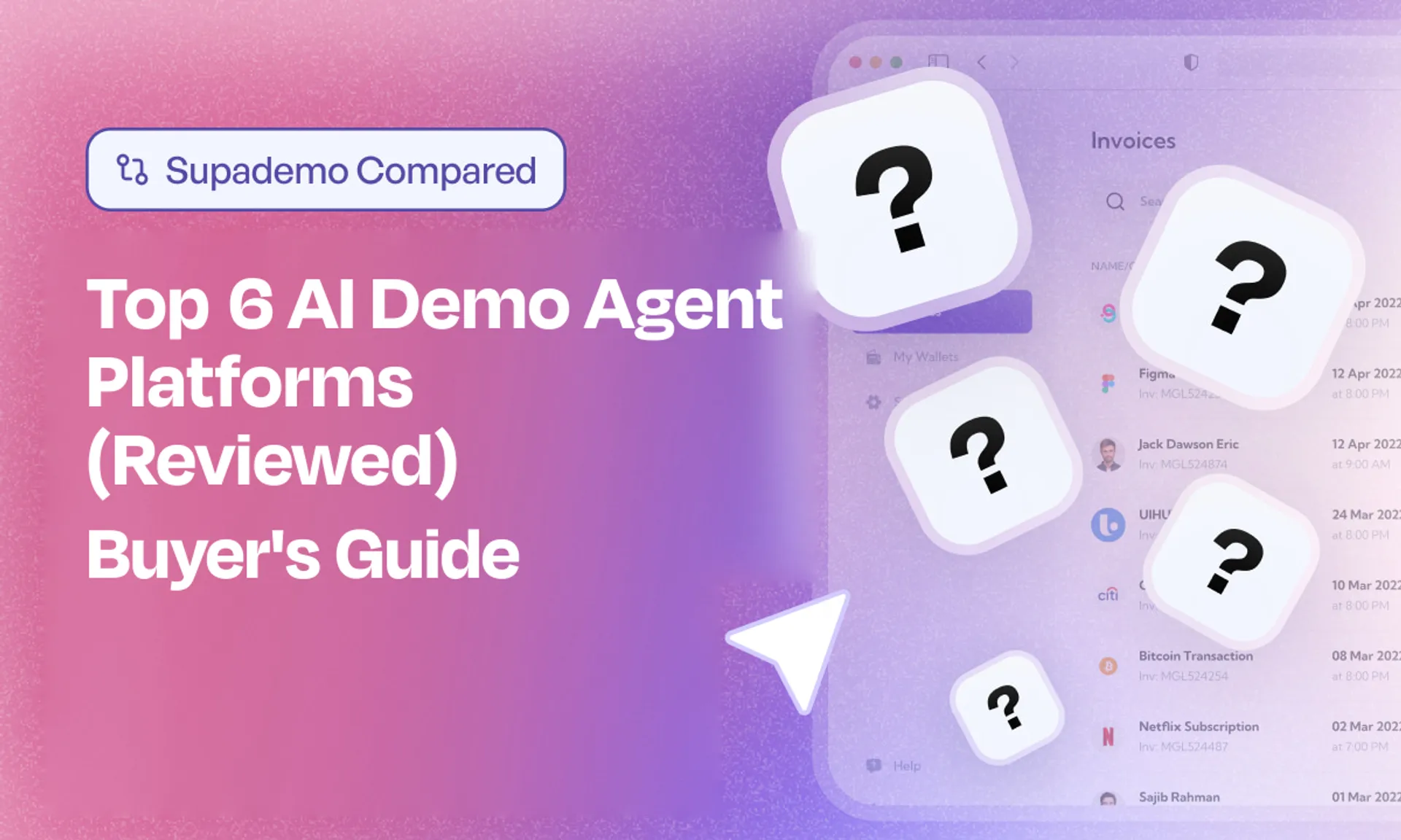 Top 6 AI Demo Agent Platforms (Reviewed) — compared by Supademo