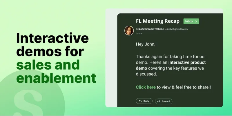 How to Use Interactive Product Demos for Sales and Enablement
