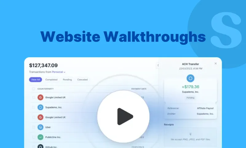 Website Walkthrough Guide: When to Use, Examples, & Tips