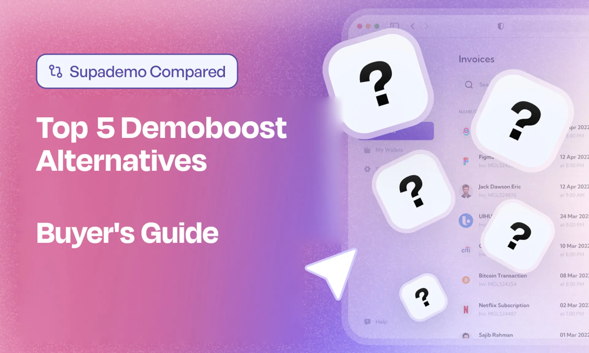 Top Demoboost Alternatives — compared by Supademo