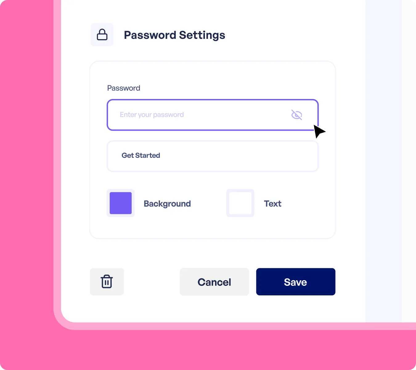 Password-protect interactive demos